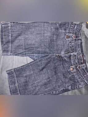 Woman’s Dark Blue Denim Jeans